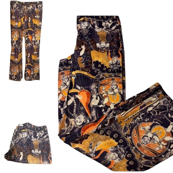 Ivy Jane’s flare y2k boho hippie flare pants size 12 - Picture 5 of 13